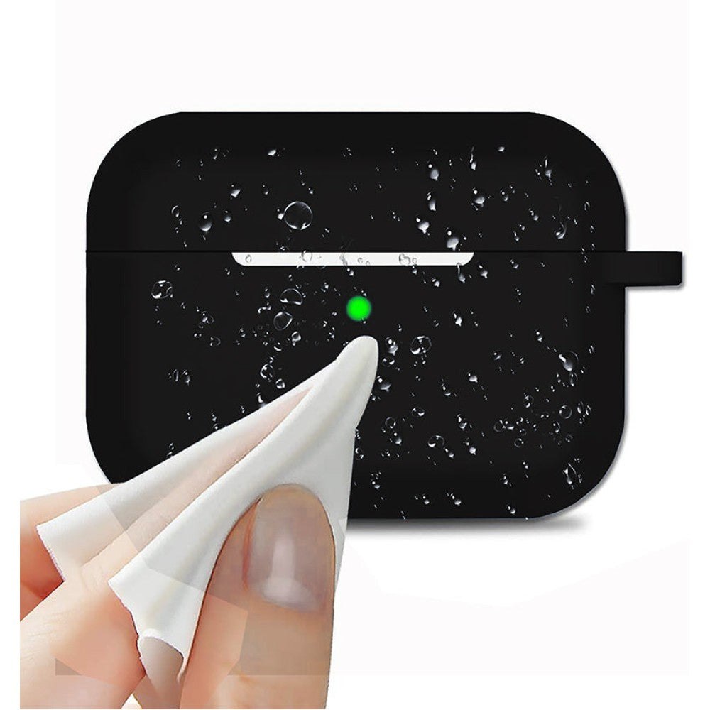 Husa Soft Silicone - AirPods Pro 1/2 - Negru