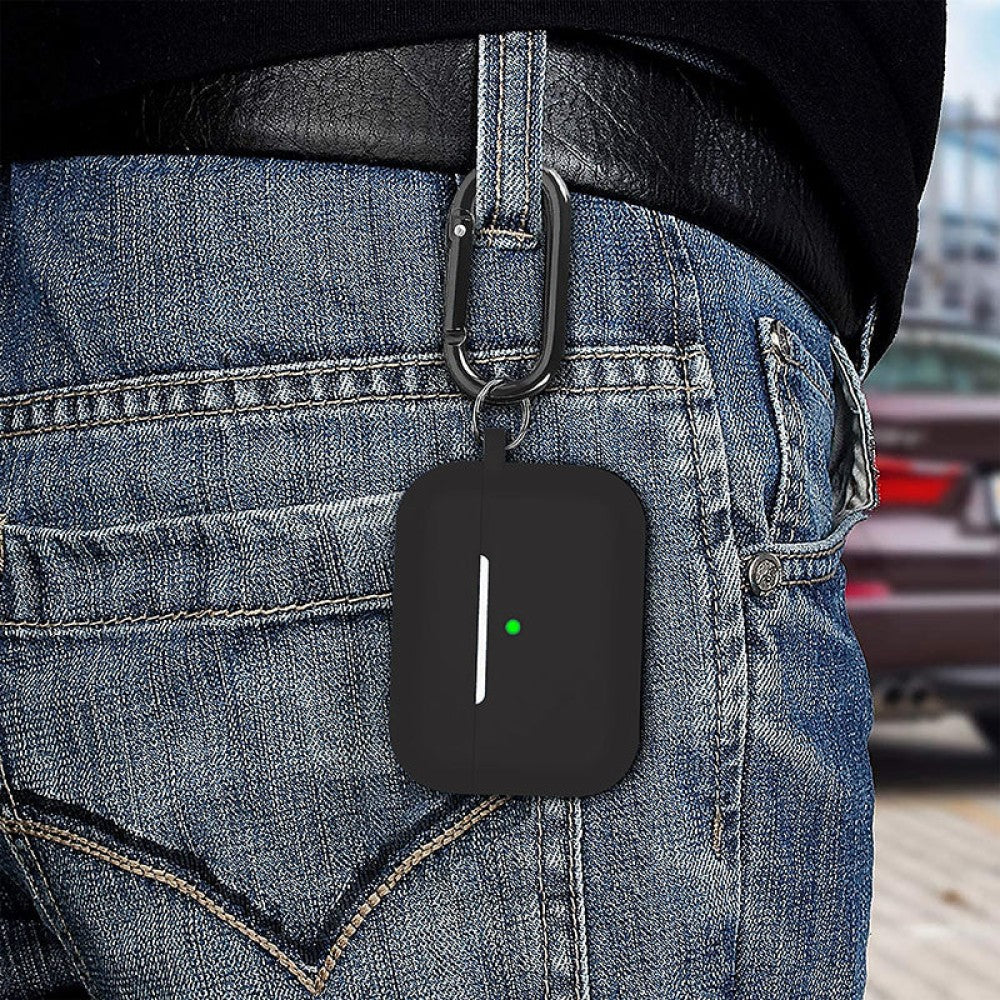 Husa Soft Silicone - AirPods Pro 1/2 - Negru