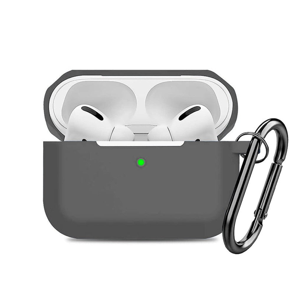 Husa Soft Silicone - AirPods Pro 1/2 - Dark Gray