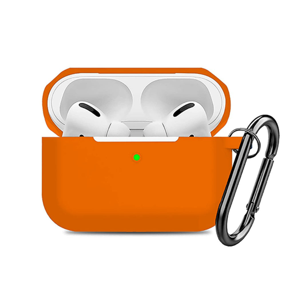 Husa Soft Silicone - AirPods Pro 1/2 - Portocaliu