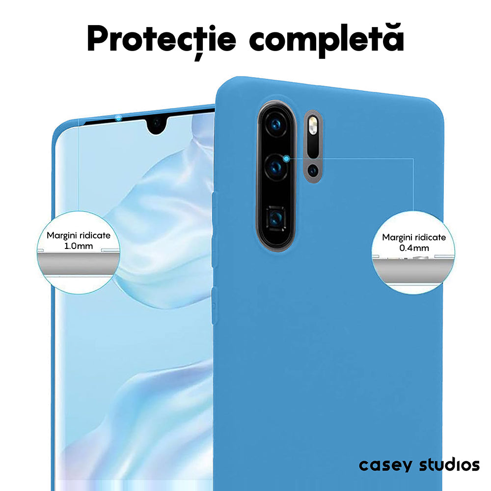 Husa Soft Silicone - Huawei P30 Pro/P30 Pro New Edition - Cadet Blue