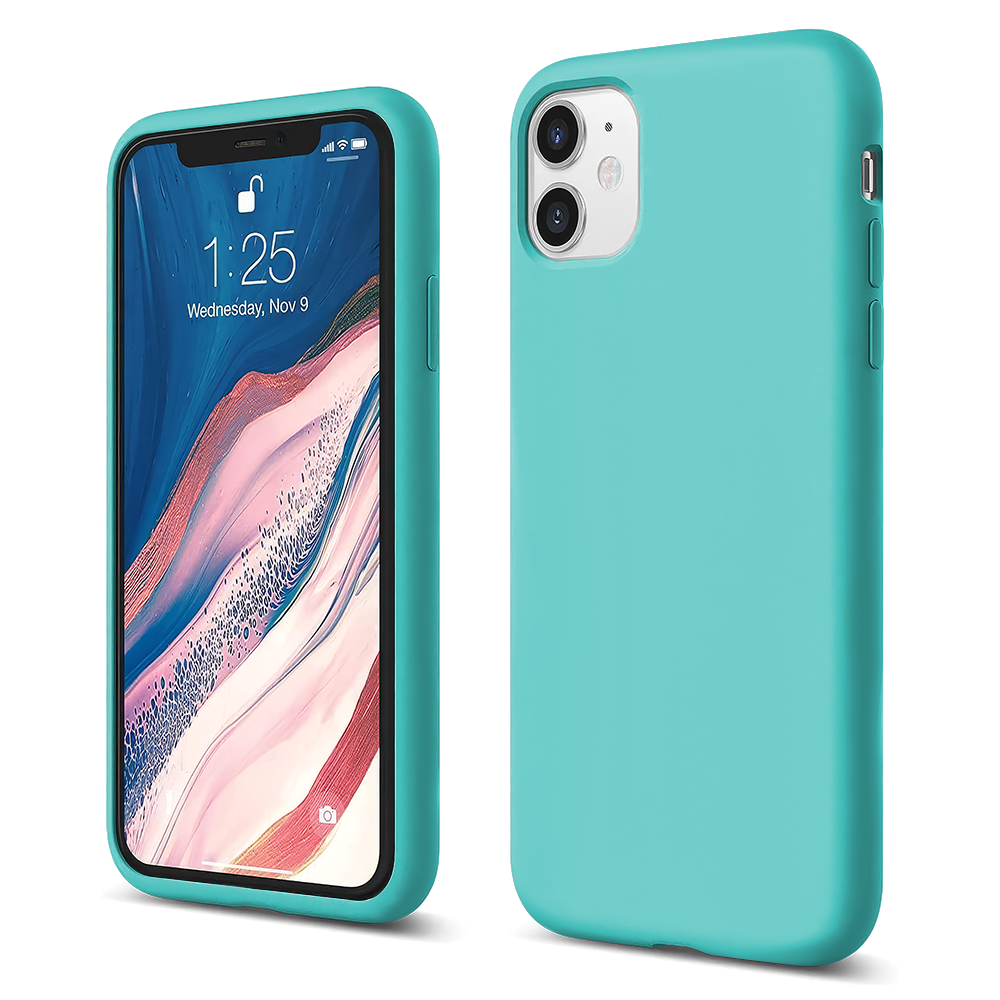 Husa Soft Silicone - iPhone 11 - Turqoise