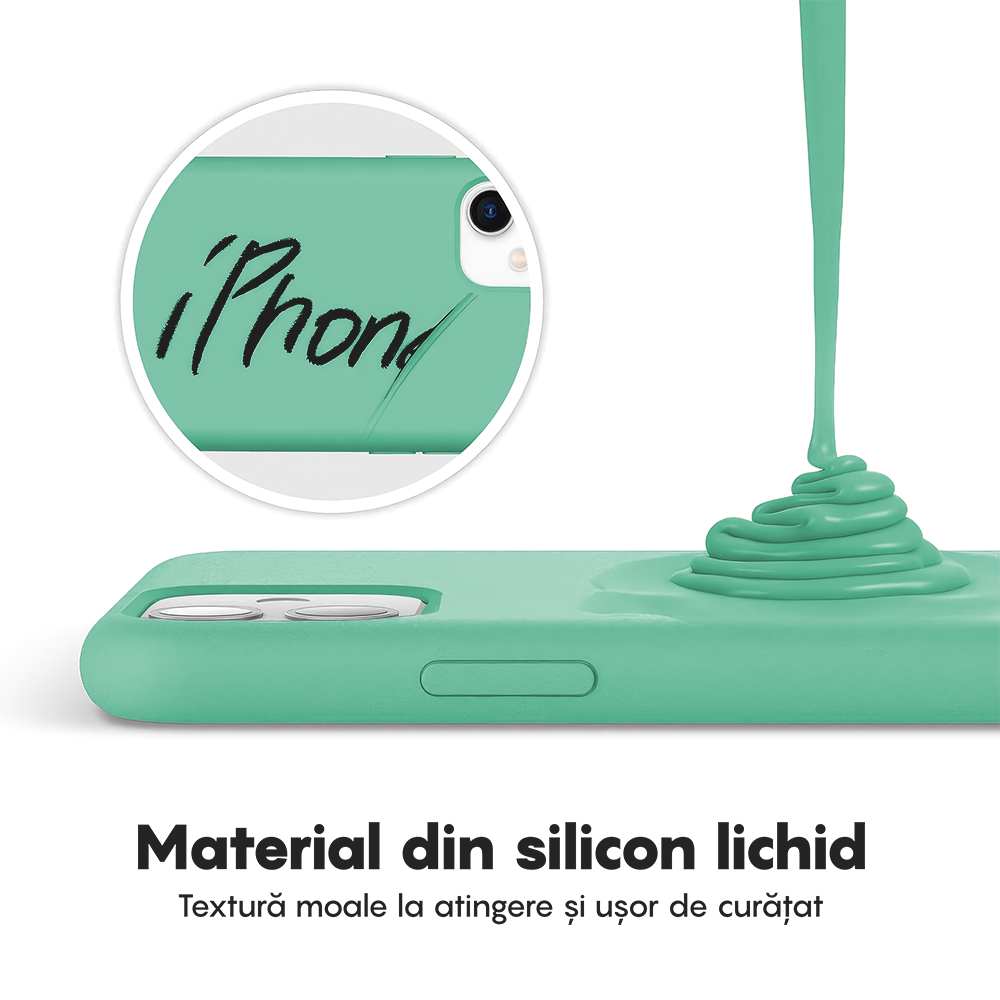 Husa Soft Silicone - iPhone 11 - Webster Green