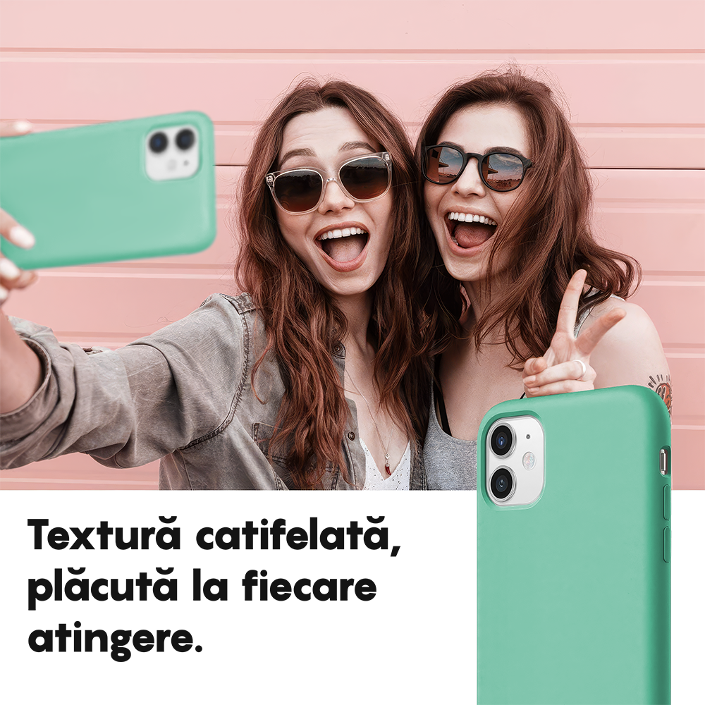 Husa Soft Silicone - iPhone 11 - Webster Green