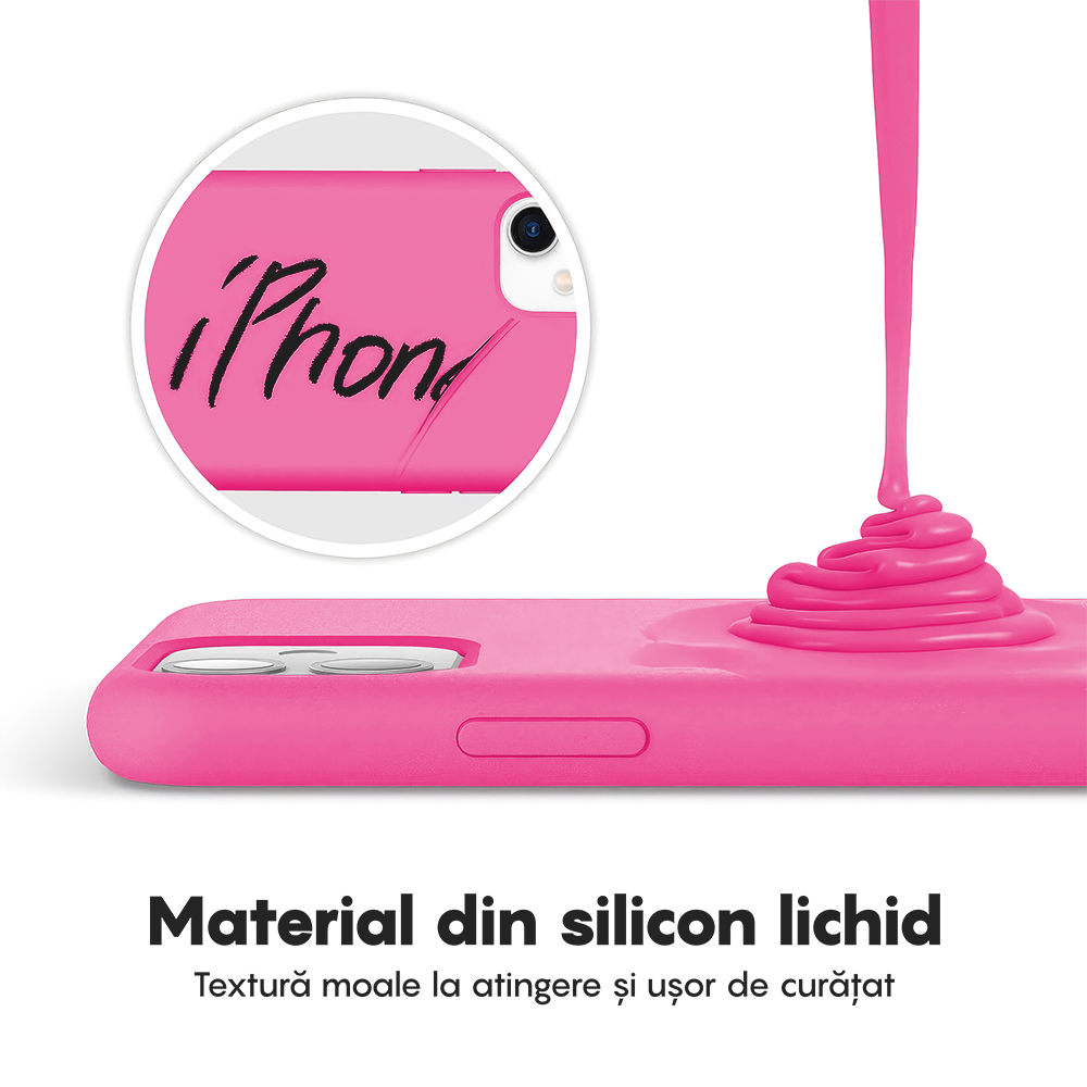 Husa Soft Silicone - iPhone 11 - Fuchsia
