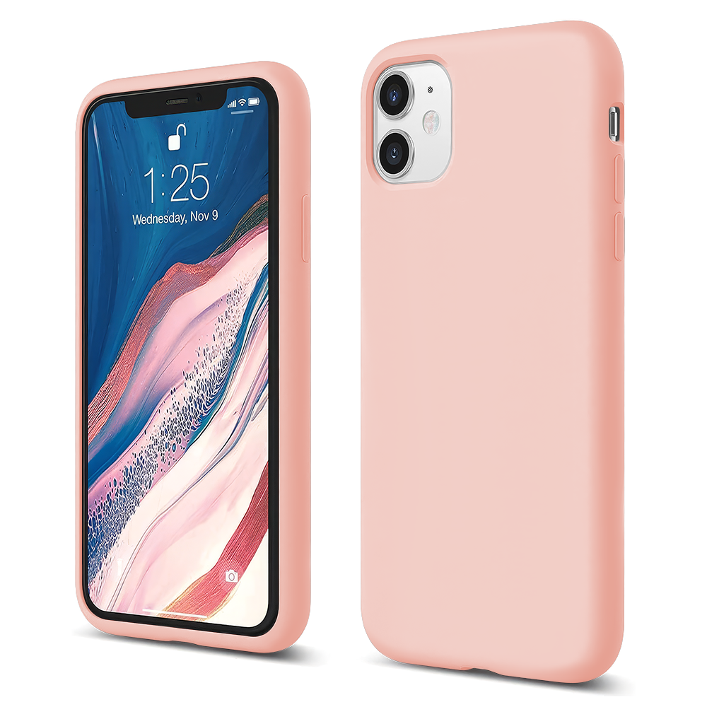 Husa Soft Silicone - iPhone 11 - Pink Sand