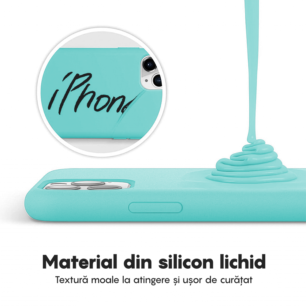 Husa Soft Silicone - iPhone 11 Pro Max - Turqoise