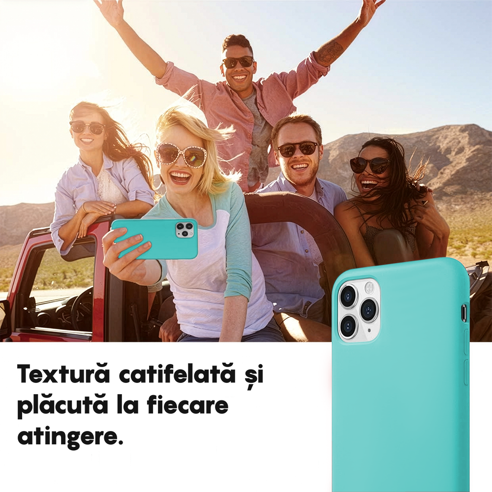 Husa Soft Silicone - iPhone 11 Pro Max - Turqoise