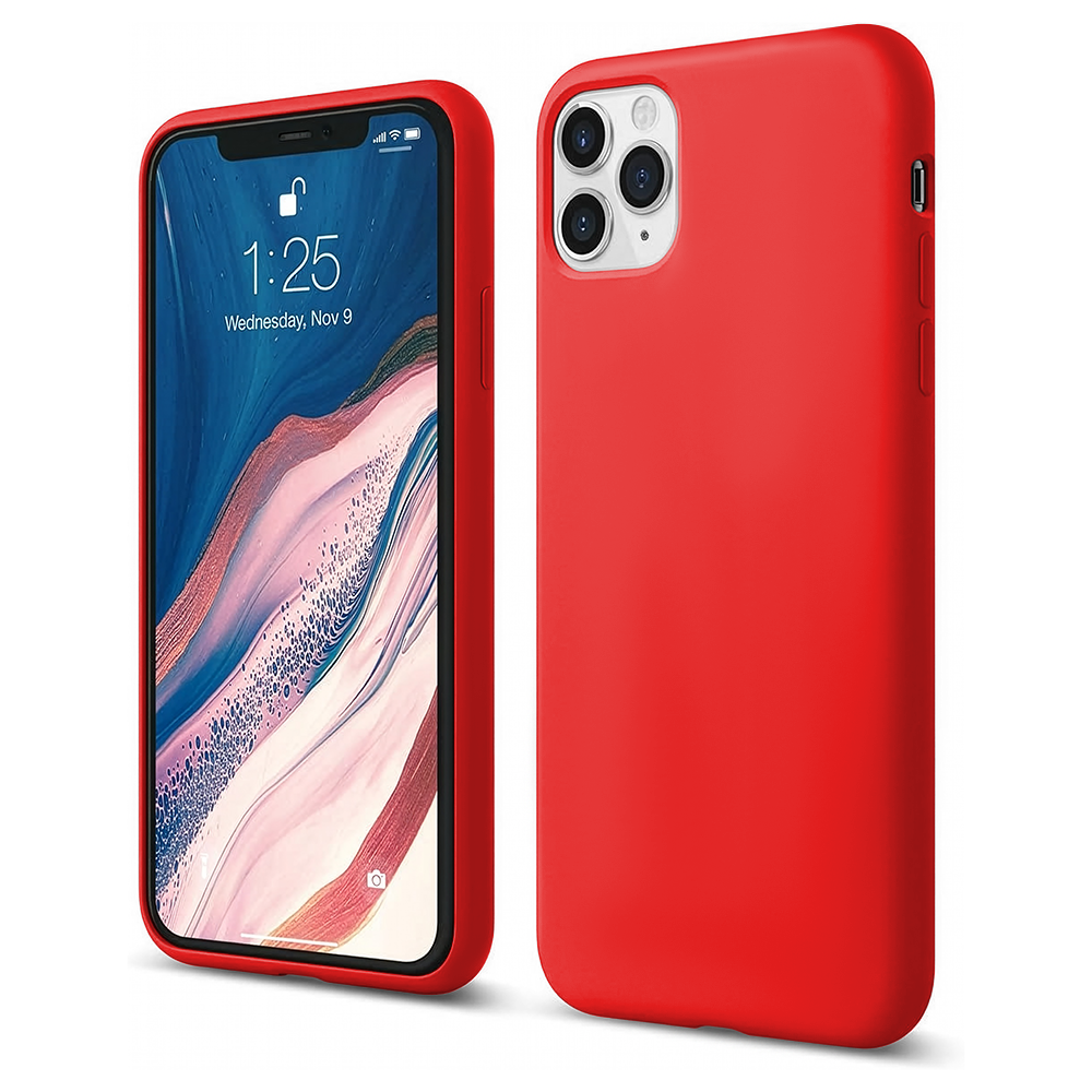Husa Soft Silicone - iPhone 11 Pro Max - Red