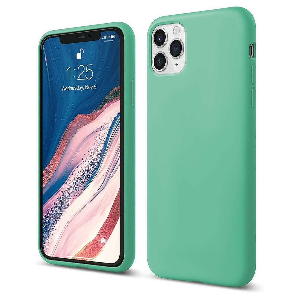Husa Soft Silicone - iPhone 11 Pro Max - Webster Green
