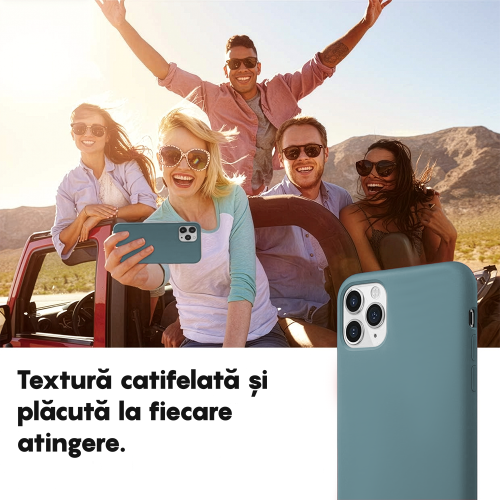 Husa Soft Silicone - iPhone 11 Pro Max - Midnight Blue