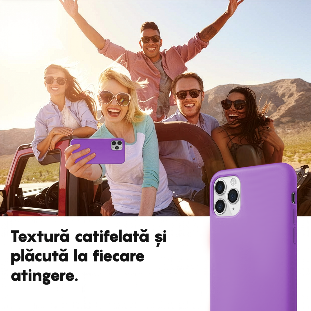 Husa Soft Silicone - iPhone 11 Pro - Light Purple