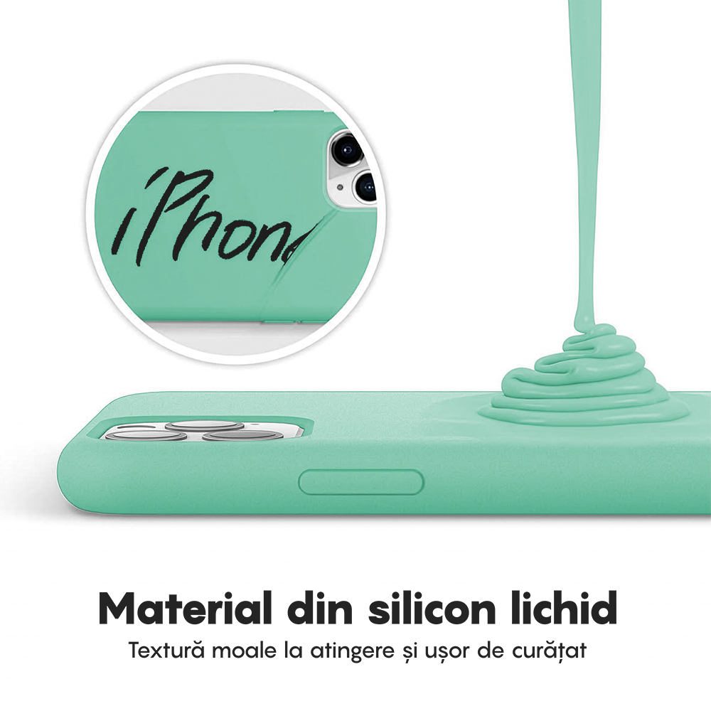 Husa Soft Silicone - iPhone 11 Pro - Webster Green