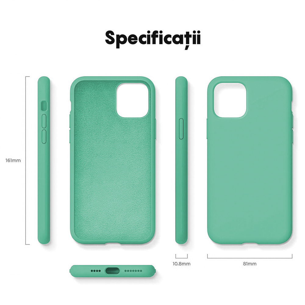 Husa Soft Silicone - iPhone 11 Pro - Webster Green