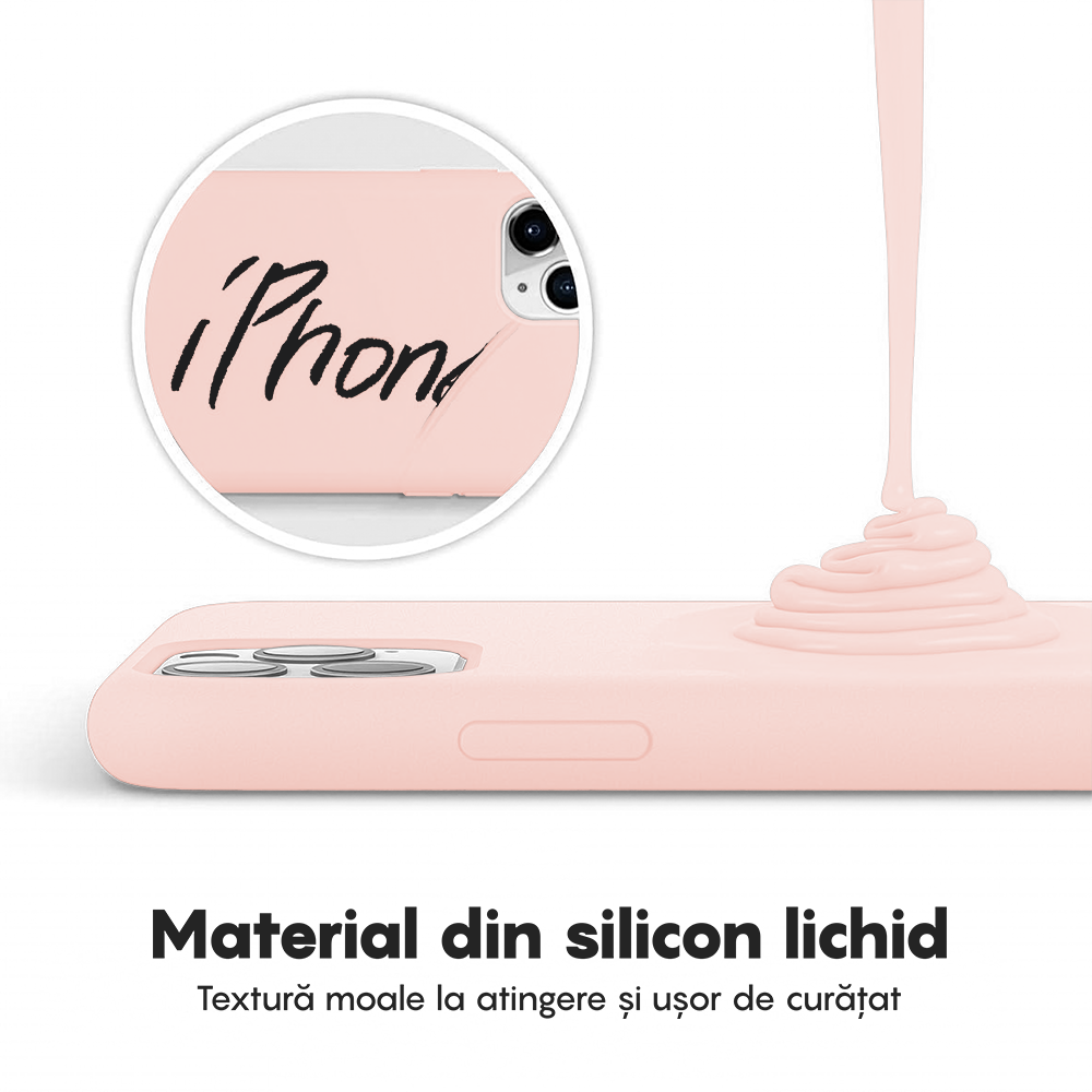 Husa Soft Silicone - iPhone 11 Pro - Pink Sand