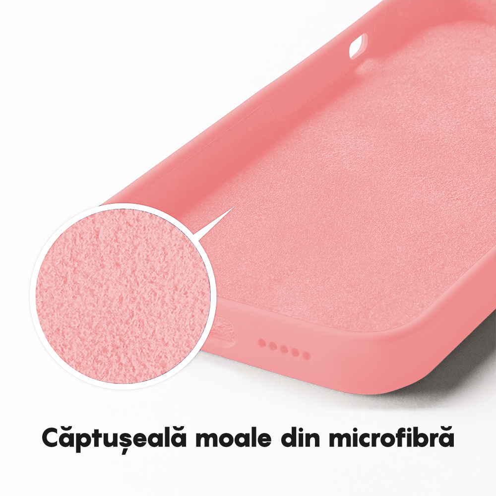 Husa Soft Silicone - iPhone 13 Mini - Roz