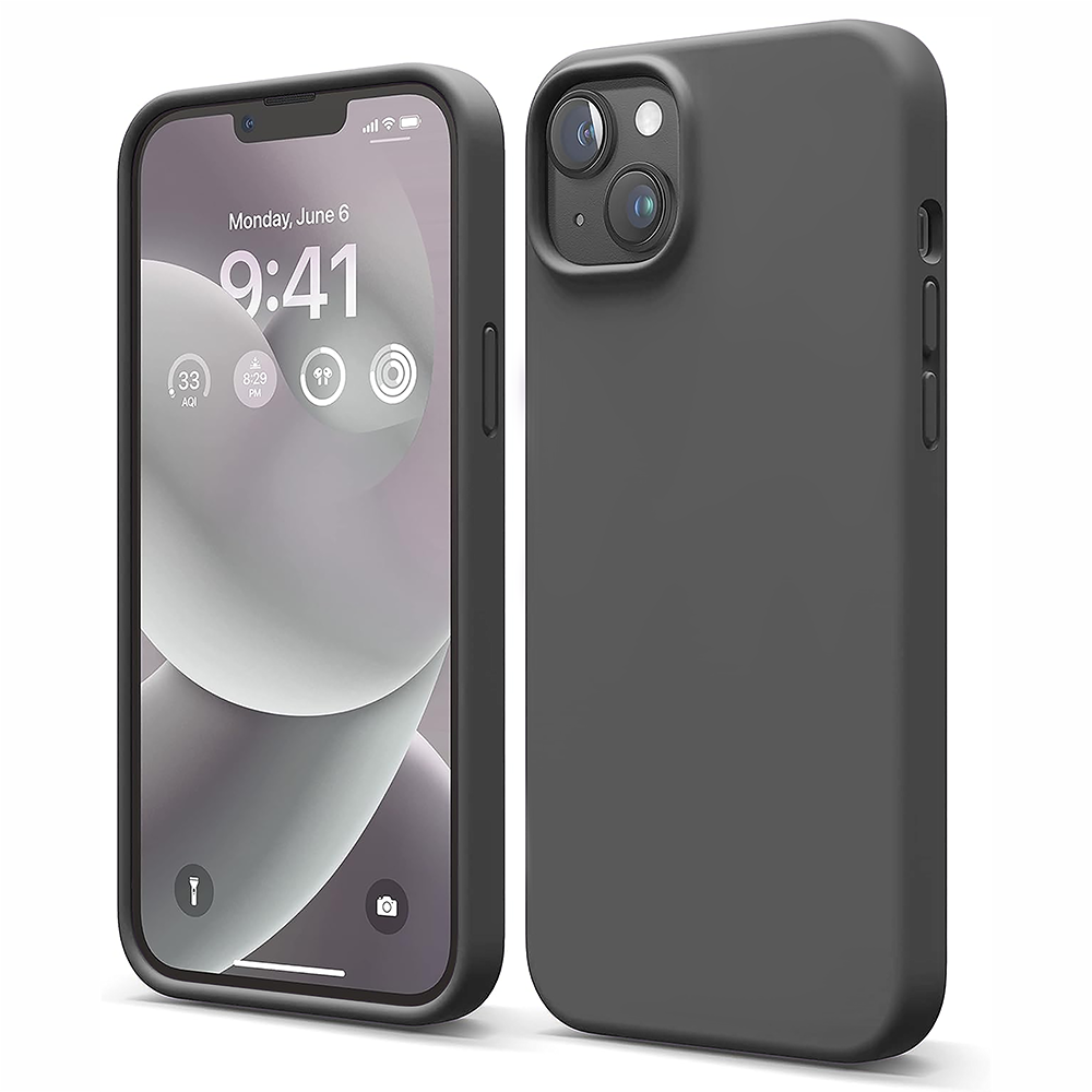Husa Soft Silicone - iPhone 13 - Dark Gray