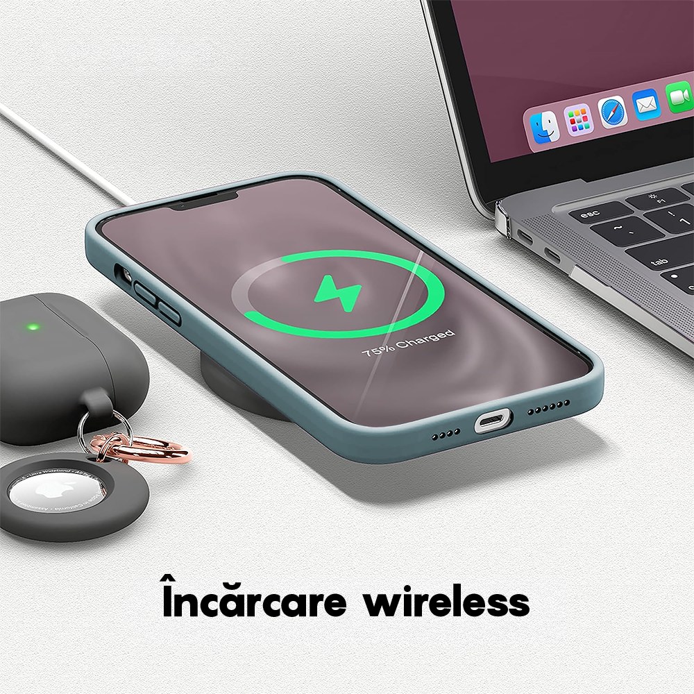 Husa Soft Silicone - iPhone 14 Plus - Midnight Blue