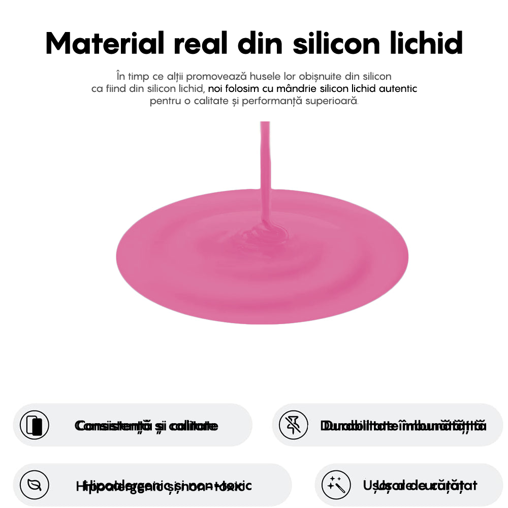 Husa Soft Silicone - iPhone 16 Plus - Fuchsia