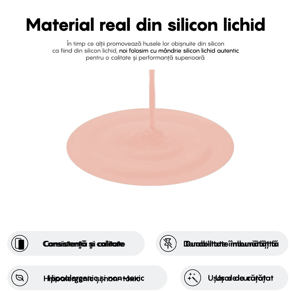 Husa Soft Silicone - iPhone 16 Plus - Pink Sand