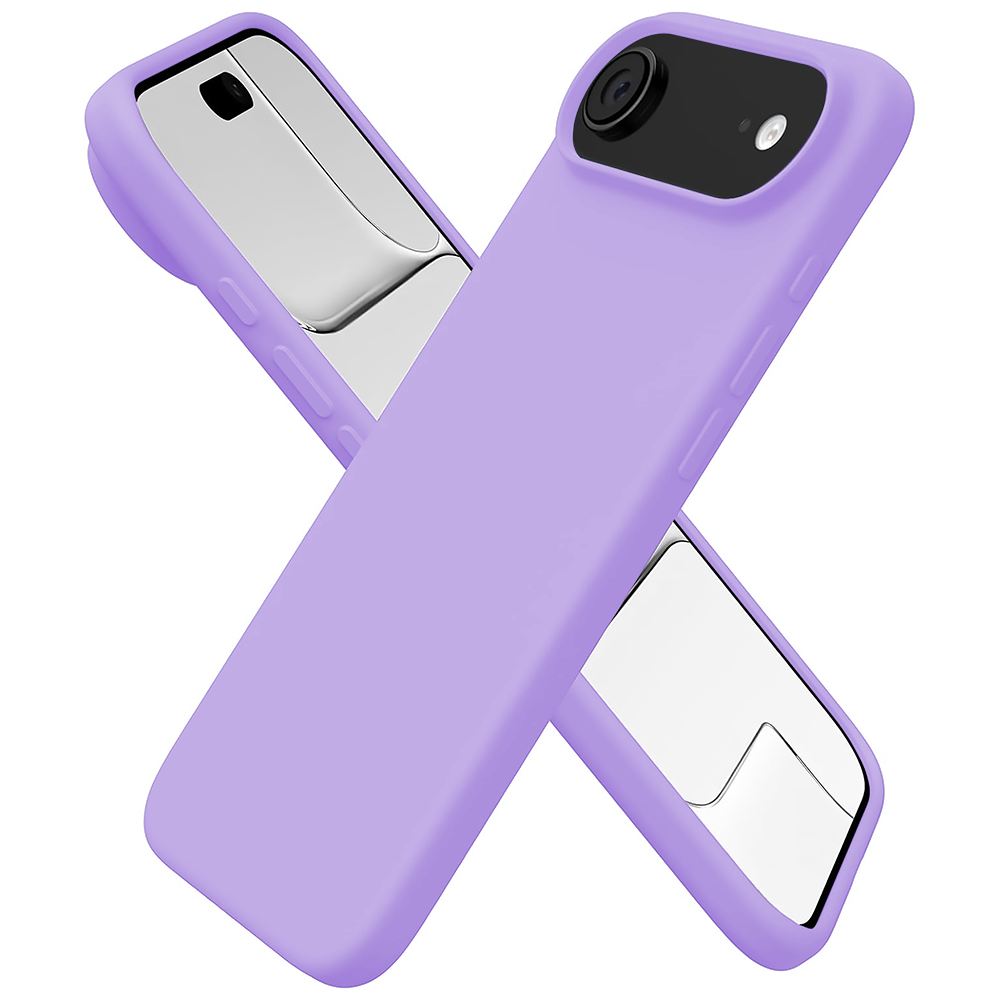 Husa Soft Silicone - iPhone 17 Air - Light Lilac