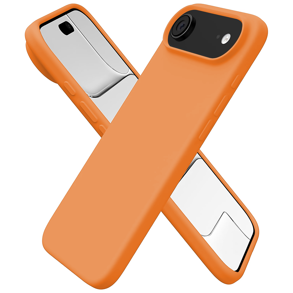 Husa Soft Silicone - iPhone 17 Air - Nectarine