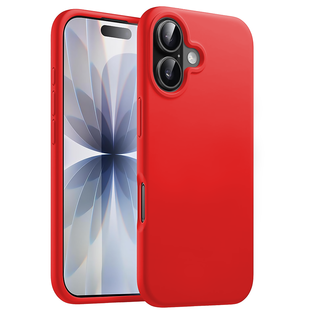 Husa Soft Silicone - iPhone 17 - Red