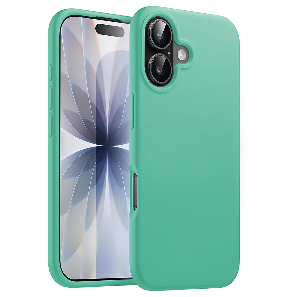 Husa Soft Silicone - iPhone 17 - Webster Green