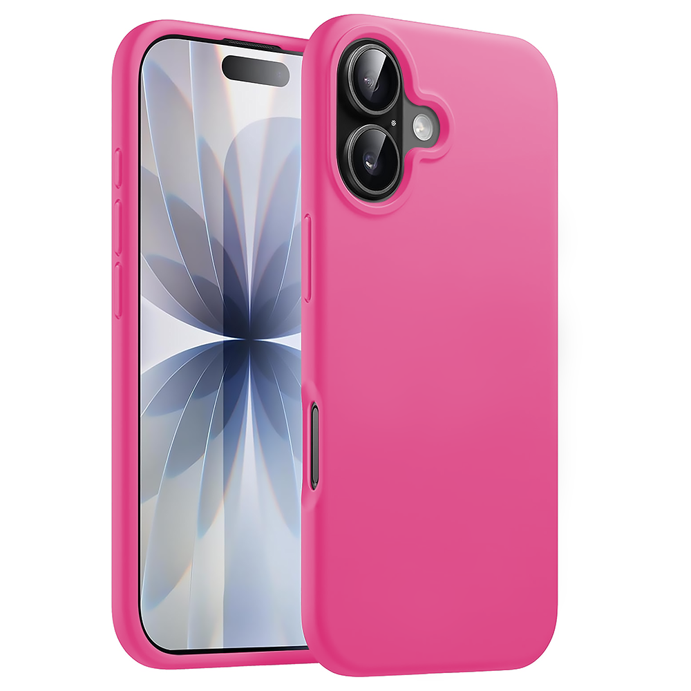 Husa Soft Silicone - iPhone 17 - Fuchsia