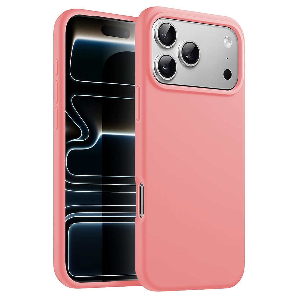 Husa Soft Silicone - iPhone 17 Pro - Roz