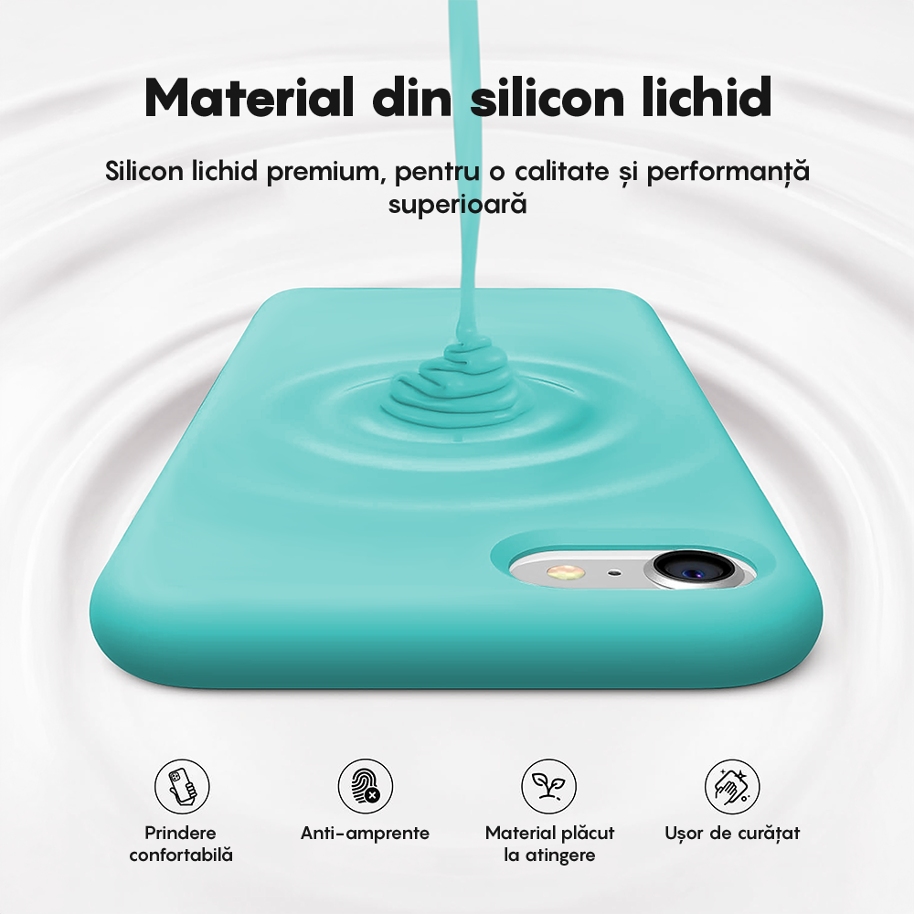 Husa Soft Silicone - iPhone 7/8/SE2 - Turqoise