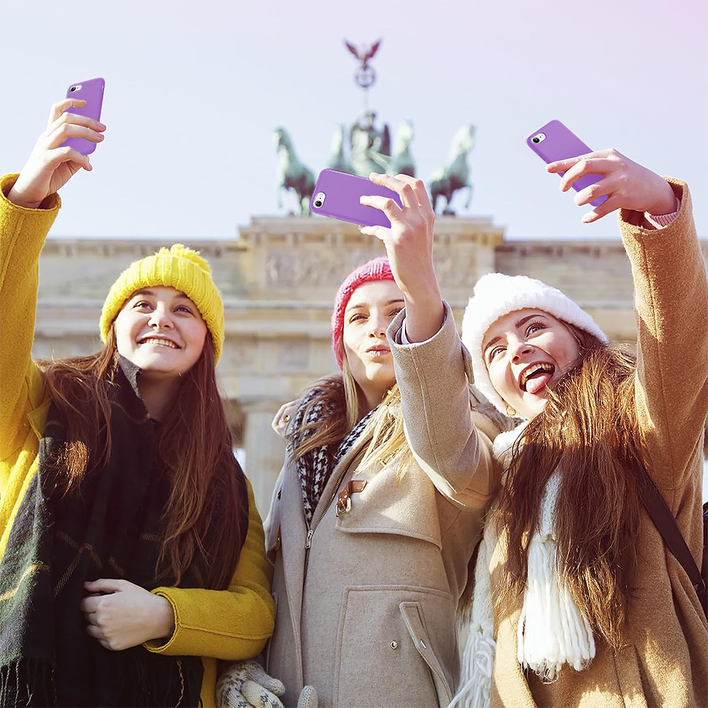 Husa Soft Silicone - iPhone 7/8/SE2 - Light Purple