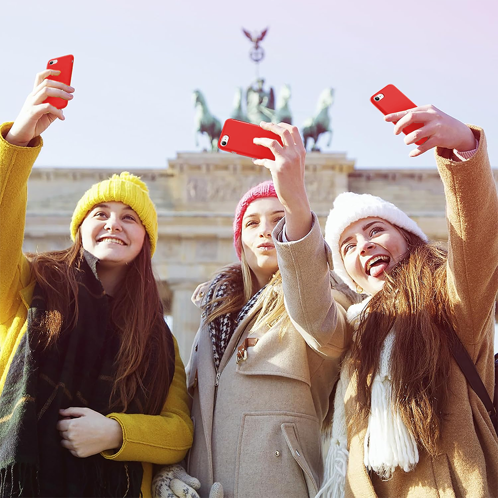 Husa Soft Silicone - iPhone 7/8/SE2 - Red