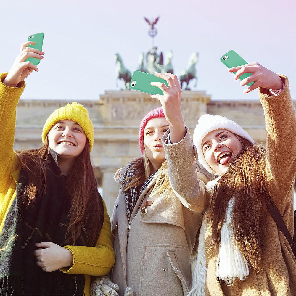 Husa Soft Silicone - iPhone 7/8/SE2 - Webster Green