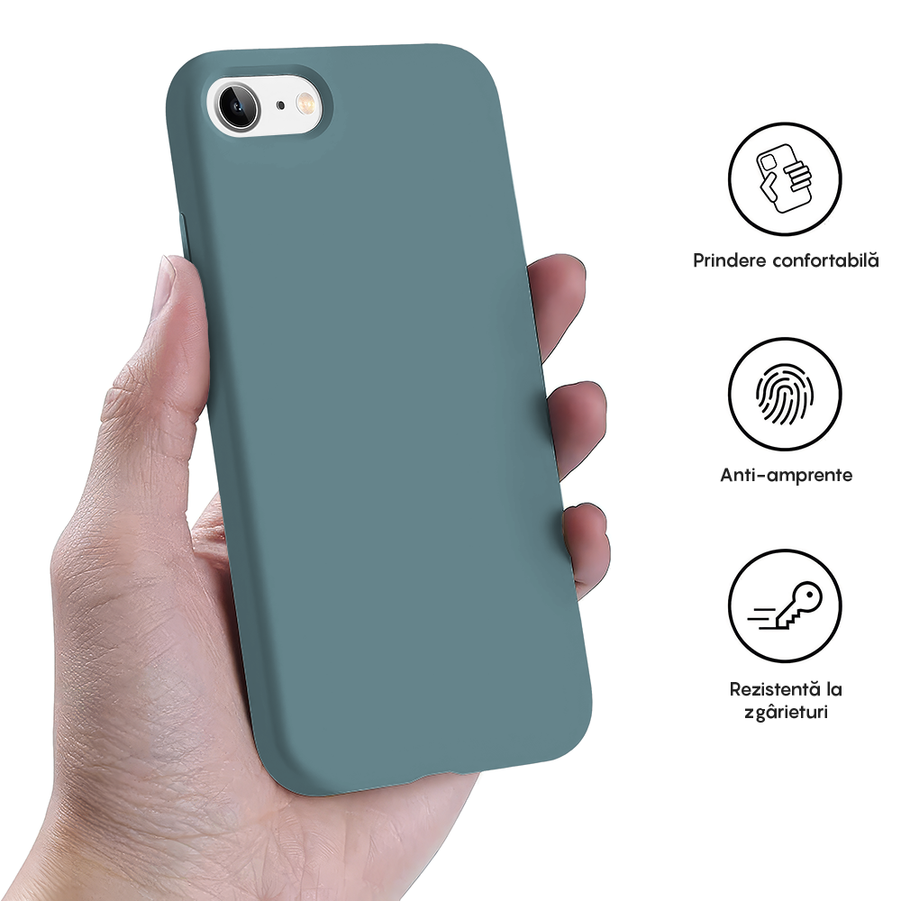 Husa Soft Silicone - iPhone 7/8/SE2 - Midnight Blue