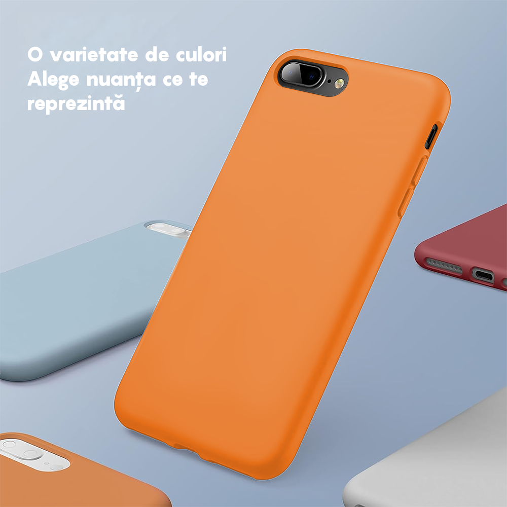 Husa Soft Silicone - iPhone 7 Plus/8 Plus - Nectarine