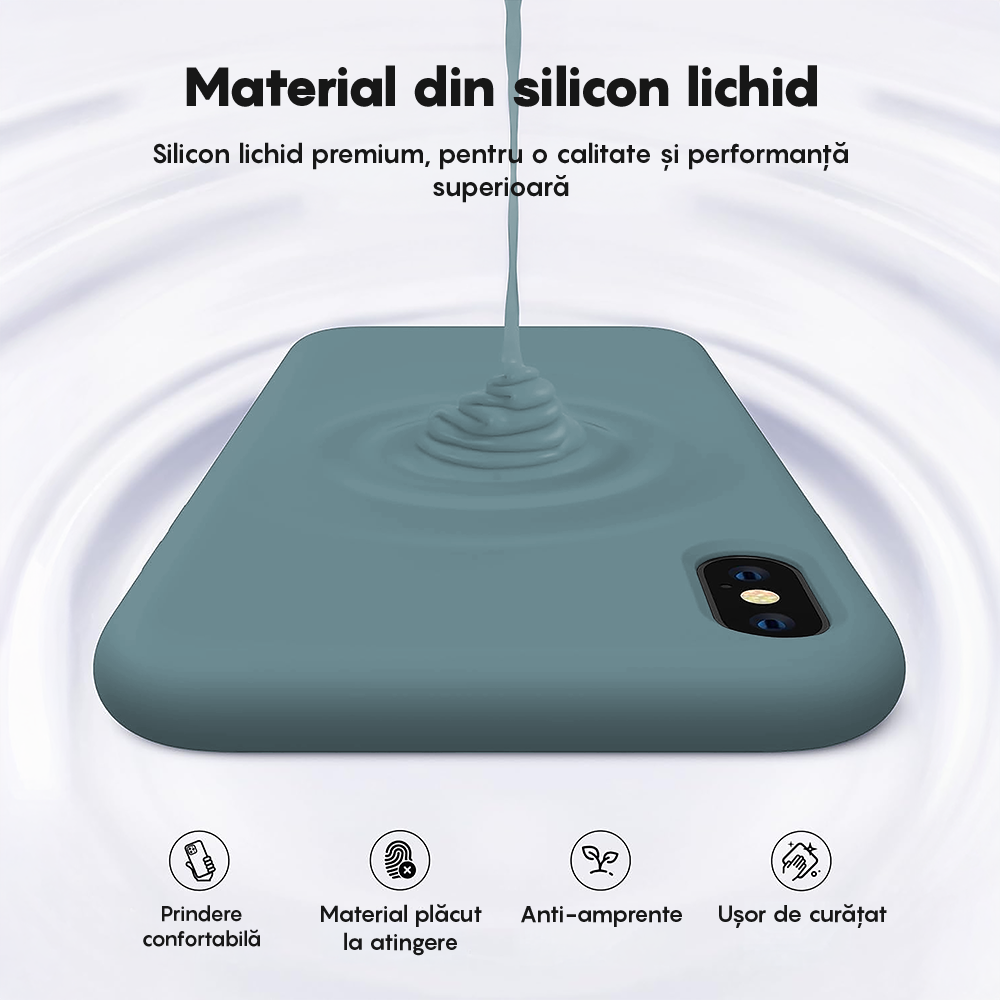 Husa Soft Silicone - iPhone XR - Midnight Blue