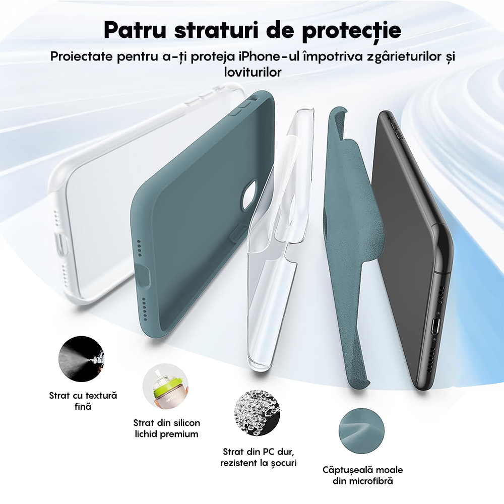 Husa Soft Silicone - iPhone XR - Midnight Blue