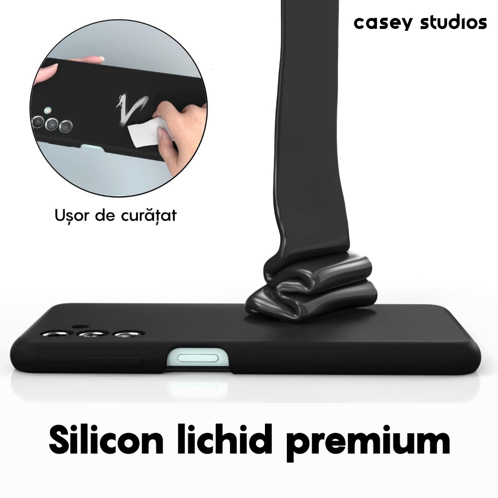 Husa Soft Silicone - Samsung Galaxy A13 5G/A04s/M13 5G - Negru