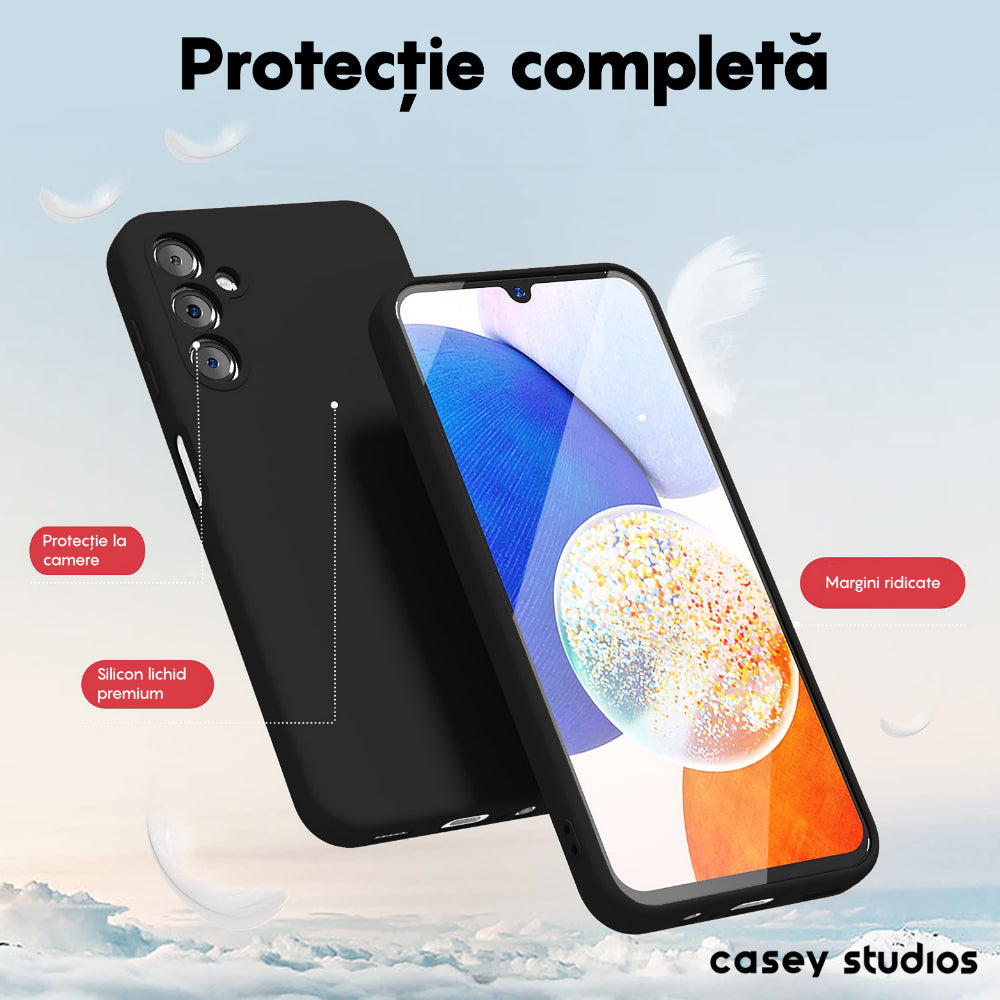 Husa Soft Silicone - Samsung Galaxy A14 4G/5G - Negru