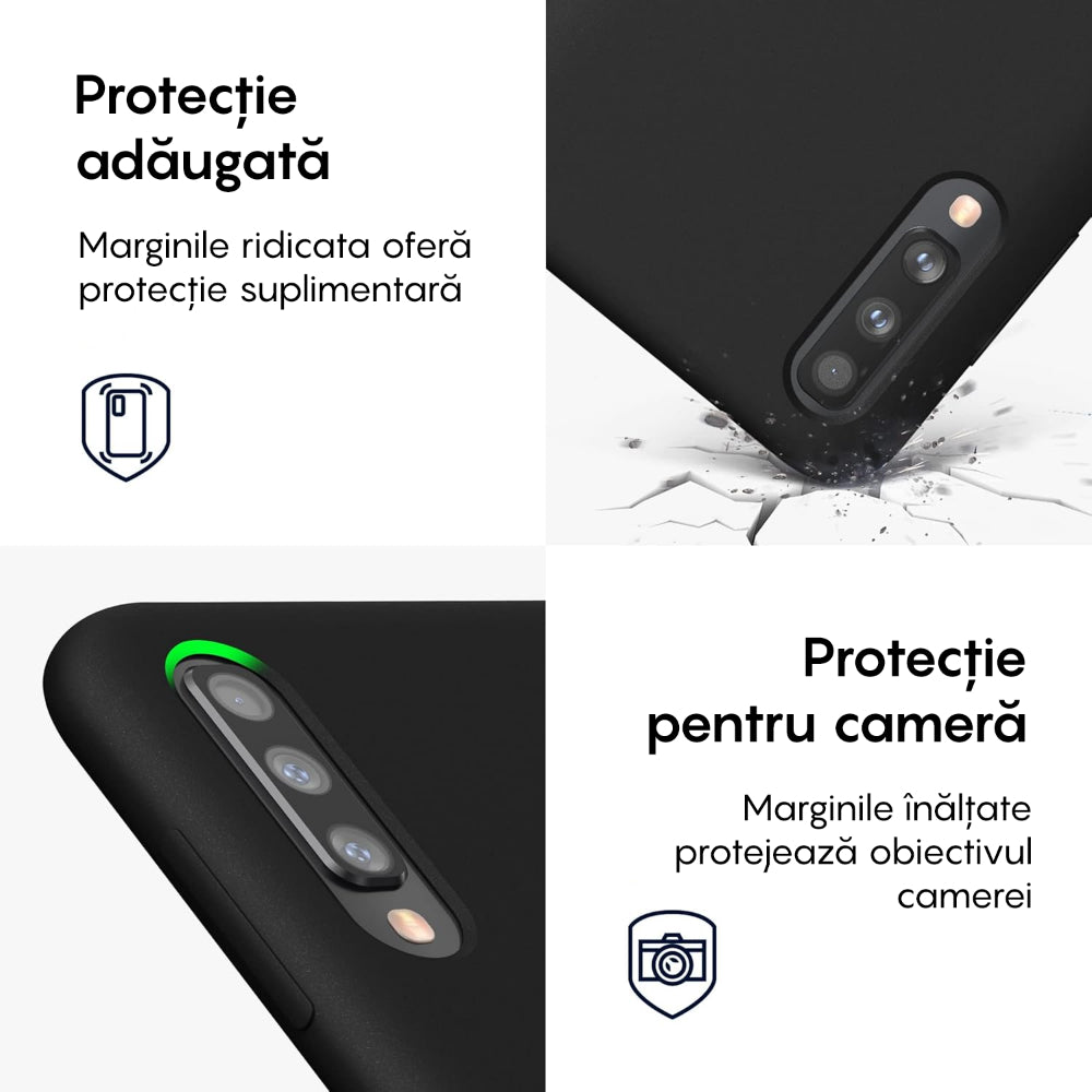Husa Soft Silicone - Samsung Galaxy A50 - Negru