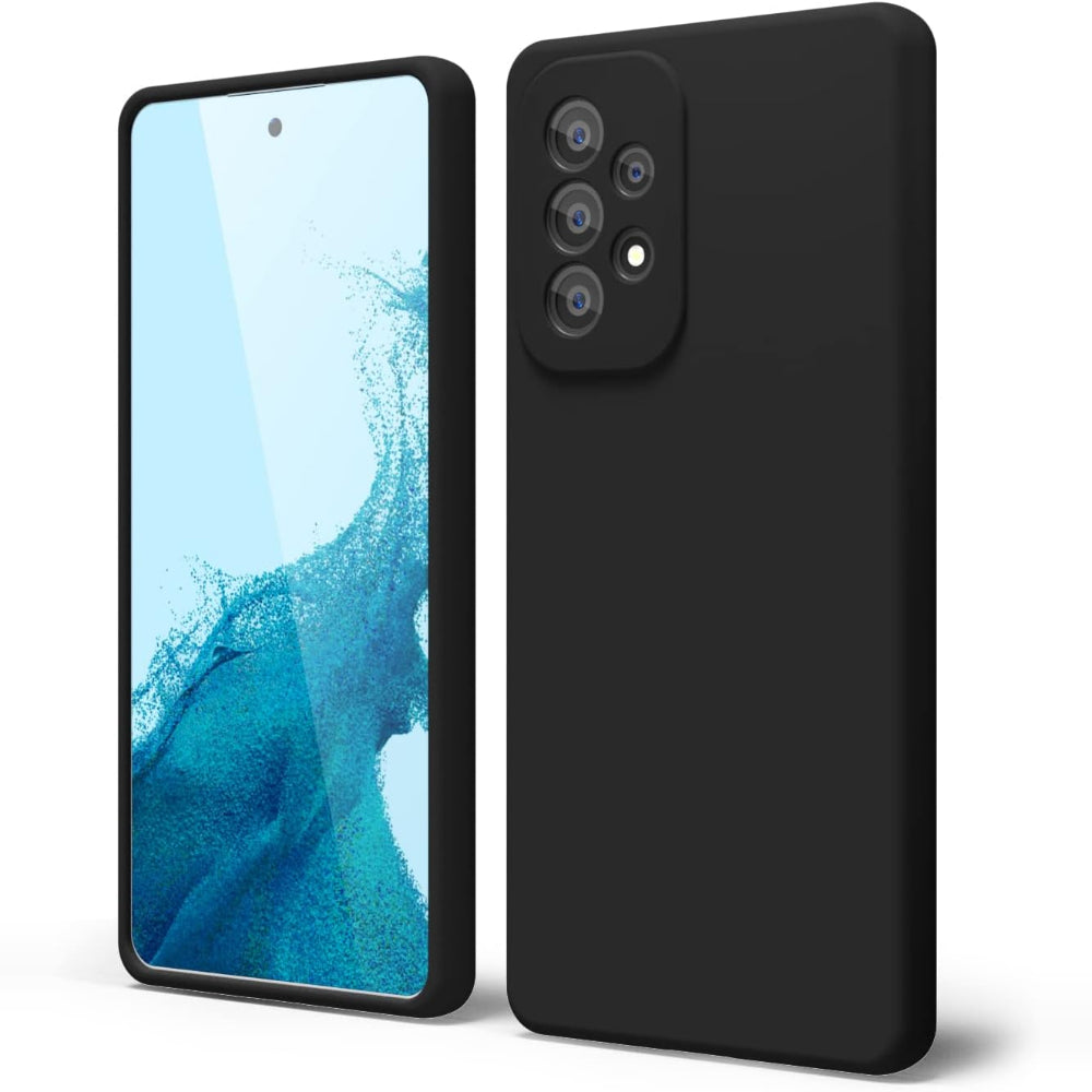 Husa Soft Silicone - Samsung Galaxy A53 - Negru