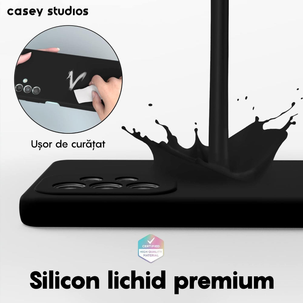 Husa Soft Silicone - Samsung Galaxy A53 - Negru