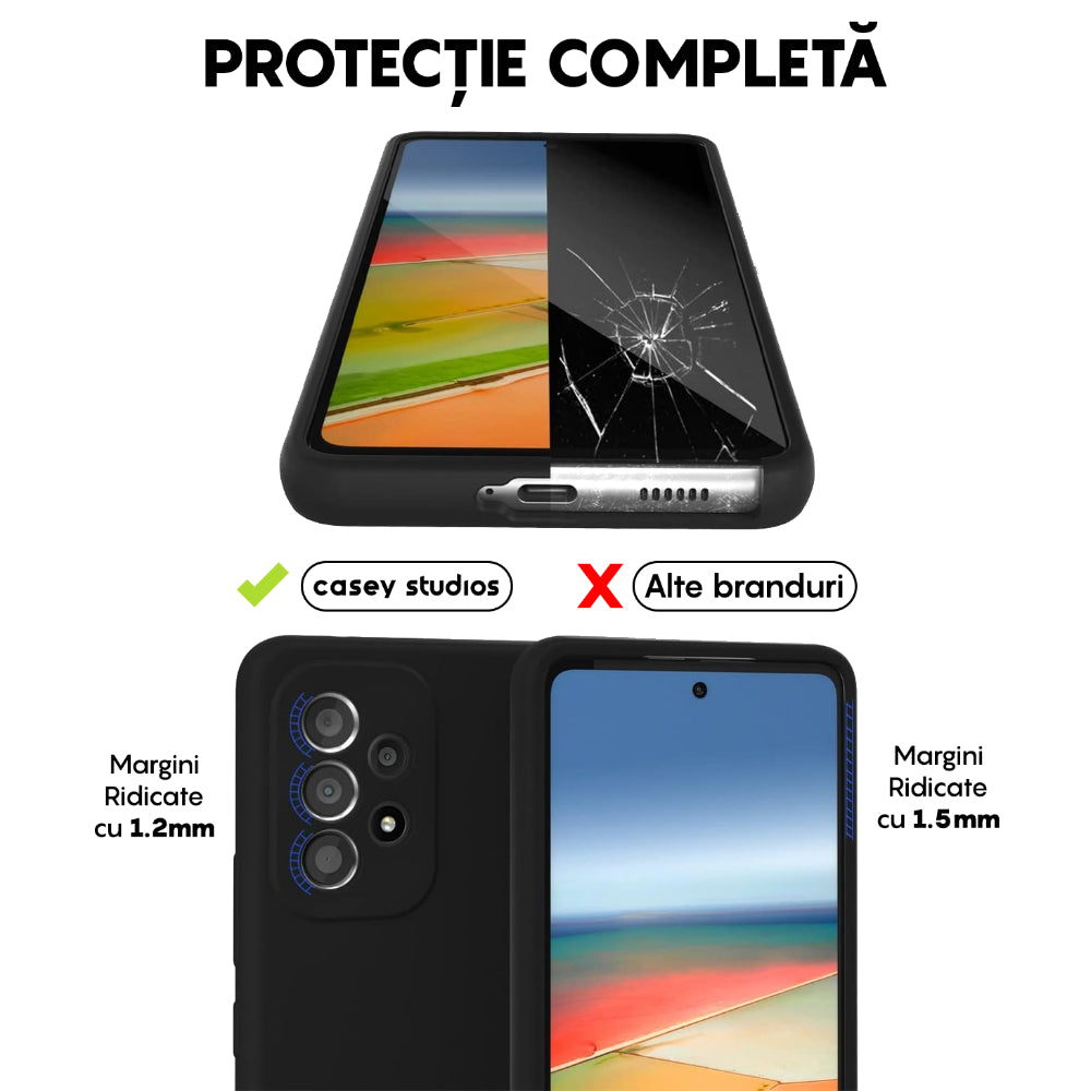 Husa Soft Silicone - Samsung Galaxy A53 - Negru