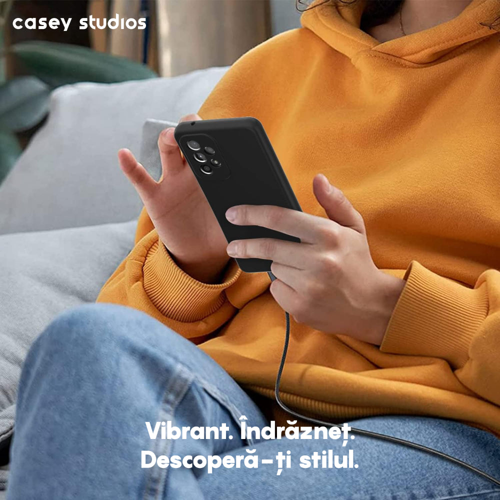 Husa Soft Silicone - Samsung Galaxy A53 - Negru