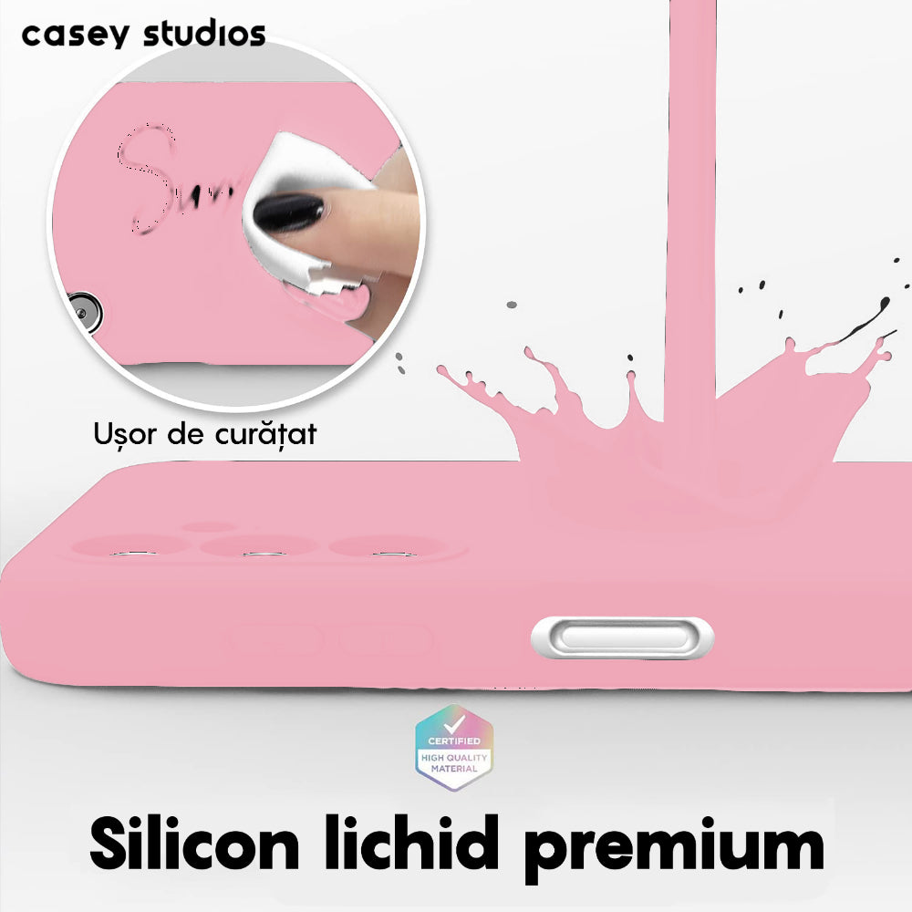 Husa Soft Silicone - Samsung Galaxy A54 - Roz