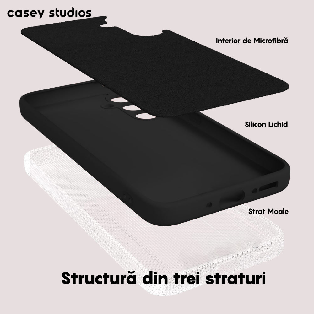 Husa Soft Silicone - Samsung Galaxy A54 - Negru