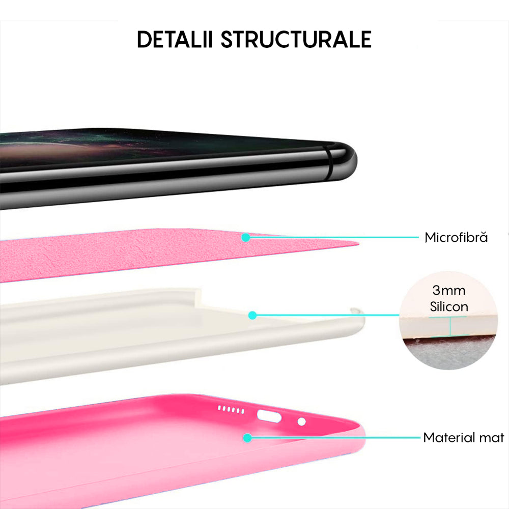 Husa Soft Silicone - Samsung Galaxy S20 - Roz