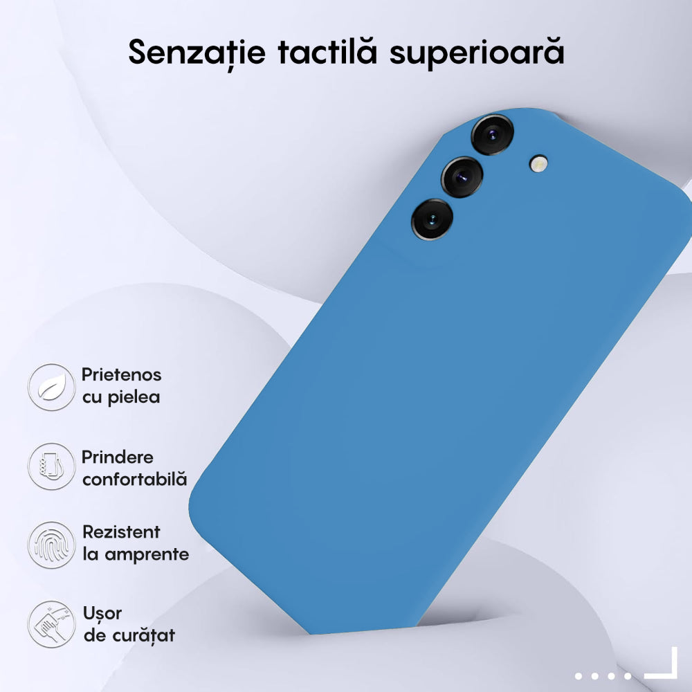 Husa Soft Silicone - Samsung Galaxy S22 - Cadet Blue