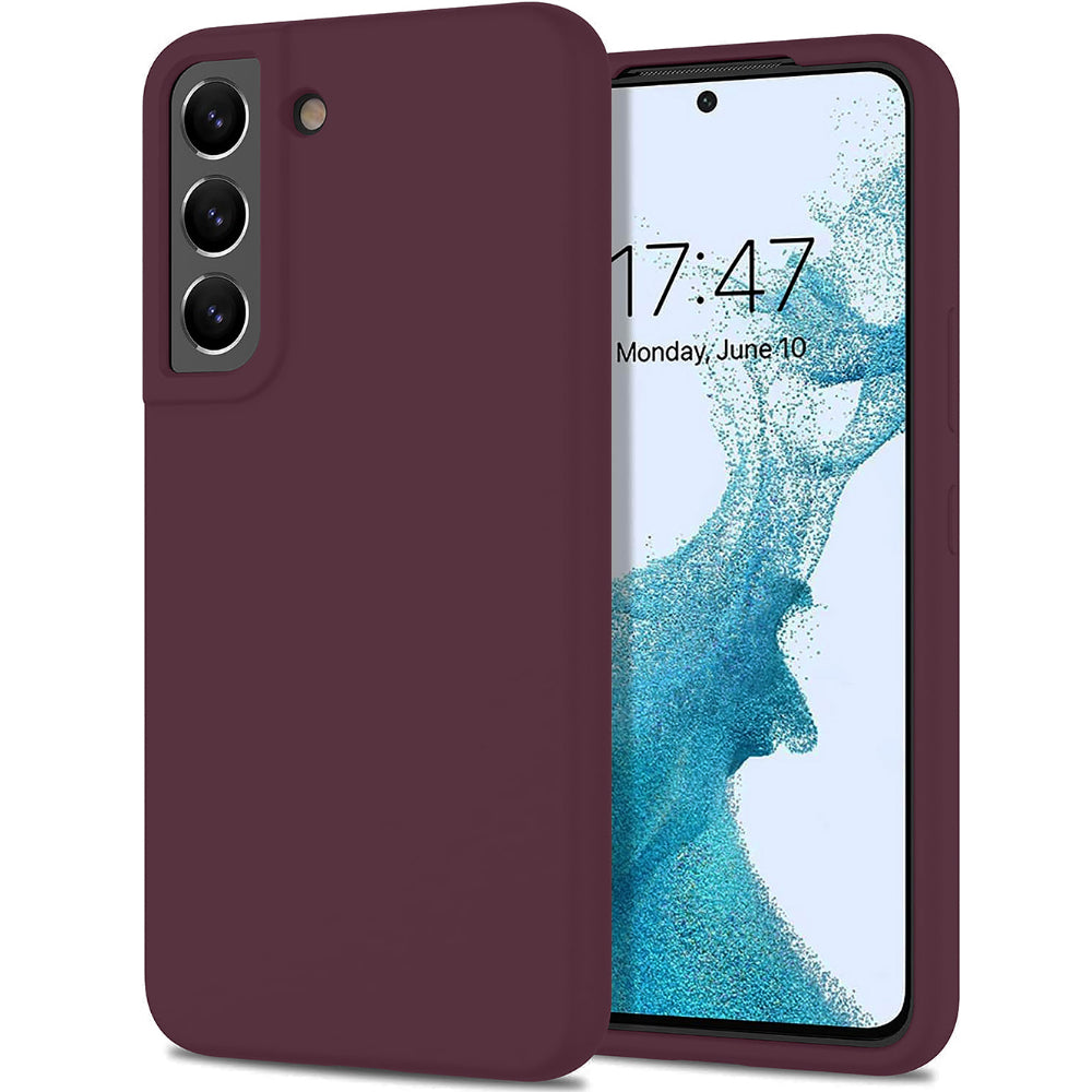 Husa Soft Silicone - Samsung Galaxy S22 Plus - Burgundy